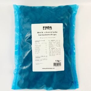 Melk chocolade bananenchips 1 kg