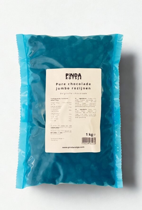 Pure chocolade rozijnen 1 kg - Chocoladeinkoop.nl