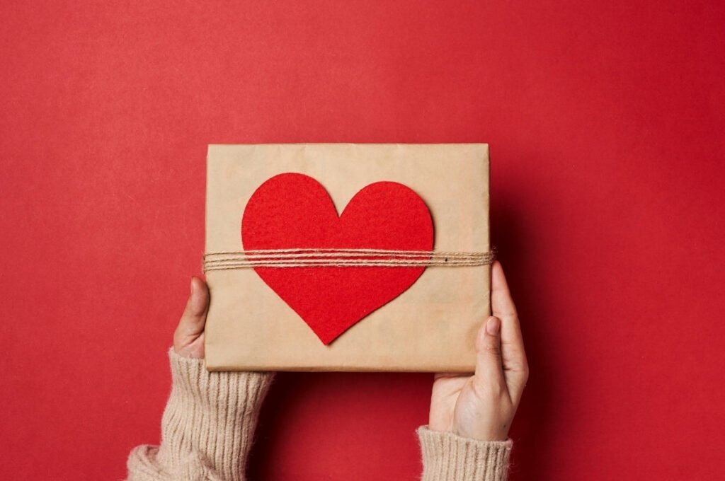 Valentijnscadeau met persoonlijke boodschap